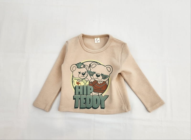 Milk Bebe - Korean Children Fashion - #fashionkids - Hip Teddy Tee - 5