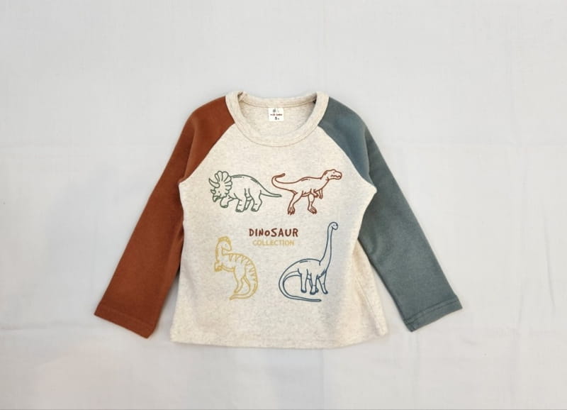 Milk Bebe - Korean Children Fashion - #fashionkids - Dino Tee - 4