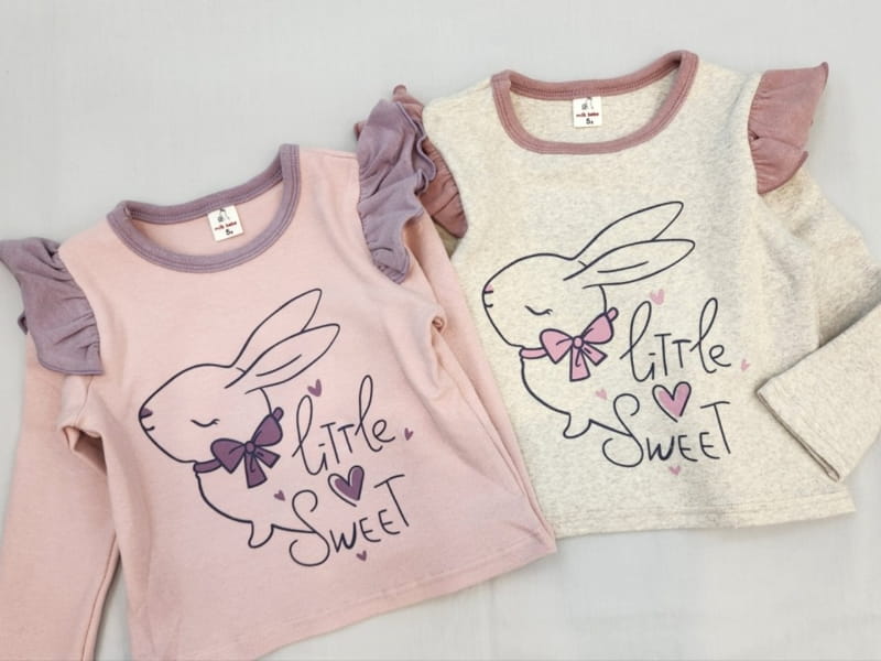 Milk Bebe - Korean Children Fashion - #littlefashionista - Rabbit Tee