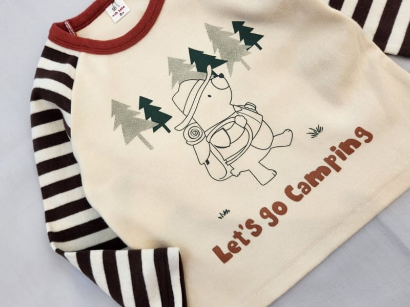 Milk Bebe - Korean Children Fashion - #magicofchildhood - Camping Tee - 3