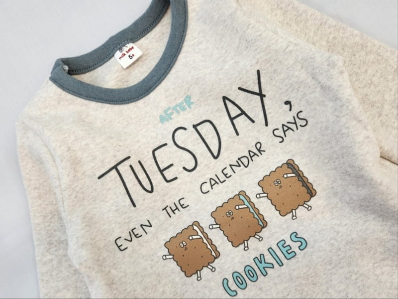 Milk Bebe - Korean Children Fashion - #magicofchildhood - Cookie Tee - 5