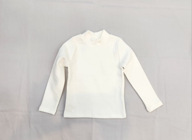 Milk Bebe - Korean Children Fashion - #minifashionista - Milk Turtleneck Tee - 7