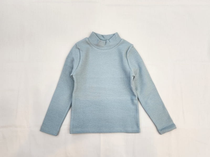 Milk Bebe - Korean Children Fashion - #prettylittlegirls - Milk Turtleneck Tee - 8