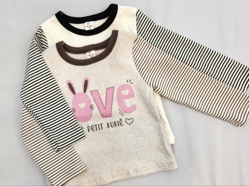 Milk Bebe - Korean Children Fashion - #prettylittlegirls - Love Tee - 2