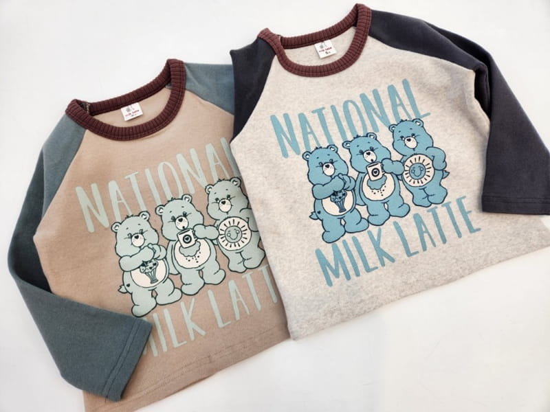 Milk Bebe - Korean Children Fashion - #prettylittlegirls - Latte Tee