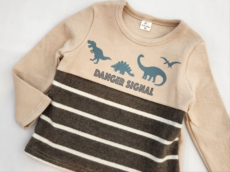 Milk Bebe - Korean Children Fashion - #todddlerfashion - Jurrasic Tee - 3