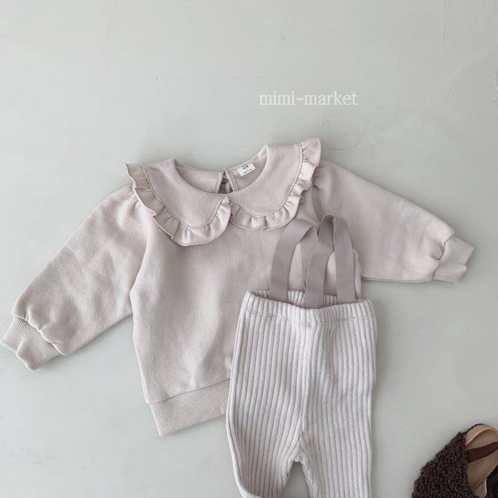 Mimi Market - Korean Baby Fashion - #babyboutiqueclothing - Frill Collar Tee - 7