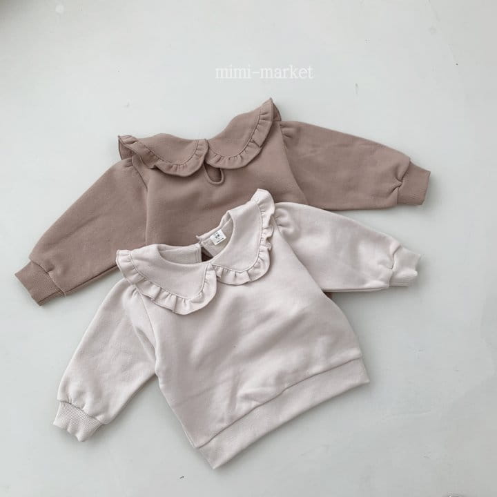 Mimi Market - Korean Baby Fashion - #babyfashion - Frill Collar Tee - 9