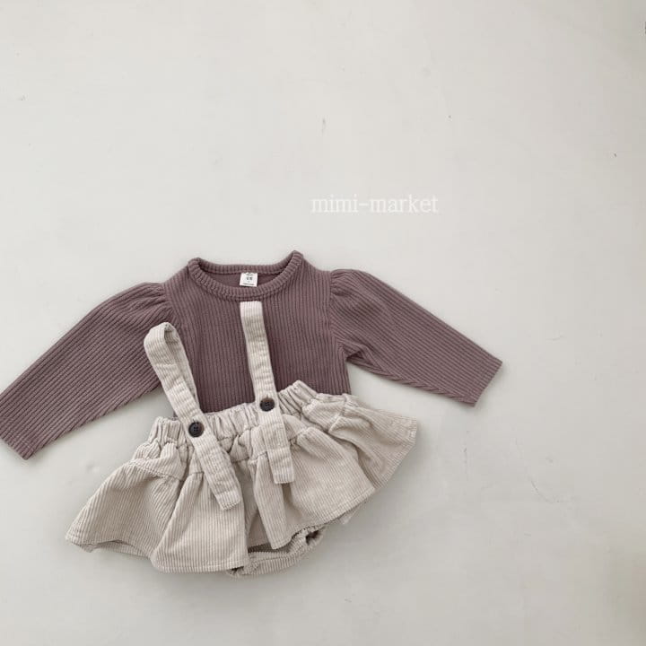 Mimi Market - Korean Baby Fashion - #babyoutfit - Bella Puff Tee - 9