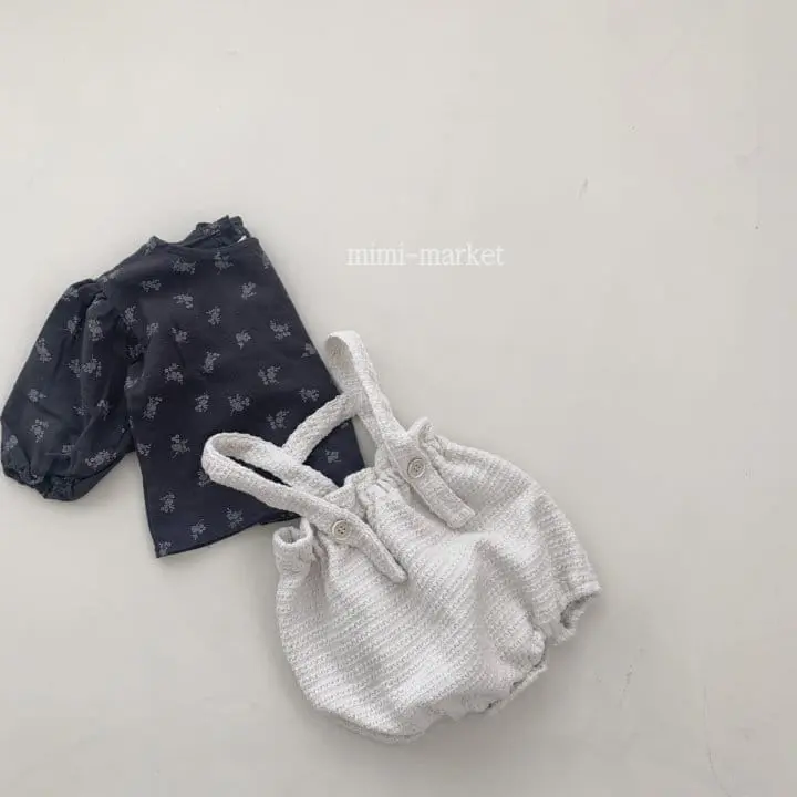 Mimi Market - Korean Baby Fashion - #onlinebabyboutique - Miu Dungarees - 8