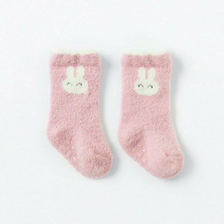 Miso - Korean Baby Fashion - #babyboutique - Pastel Sleep Socks - 4