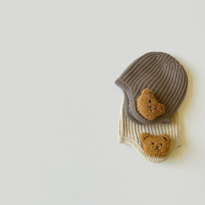 Miso - Korean Baby Fashion - #babyboutiqueclothing - Bear Doll Ears Hat - 5