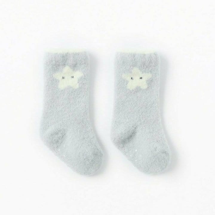 Miso - Korean Baby Fashion - #babyfever - Pastel Sleep Socks - 7