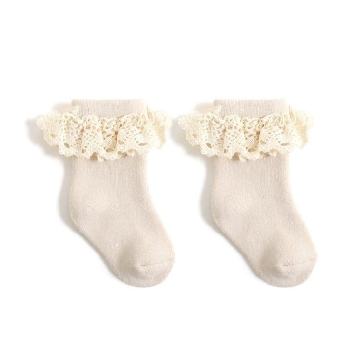 Miso - Korean Baby Fashion - #babyootd - Ton Lace Socks