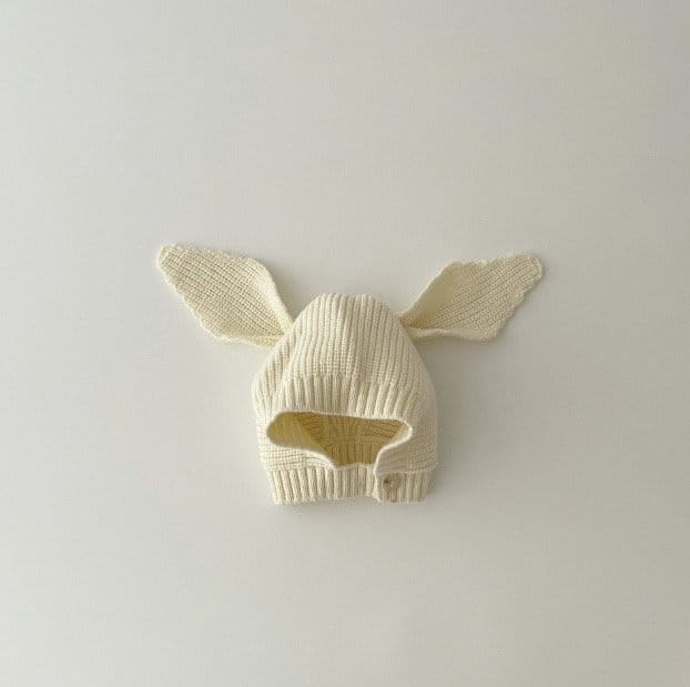 Miso - Korean Baby Fashion - #babyoutfit - Rabbit Knit Bonnet