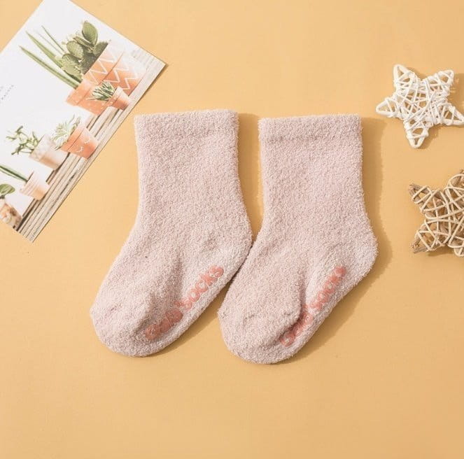 Miso - Korean Baby Fashion - #babywear - Bebe Sleep Socks - 11