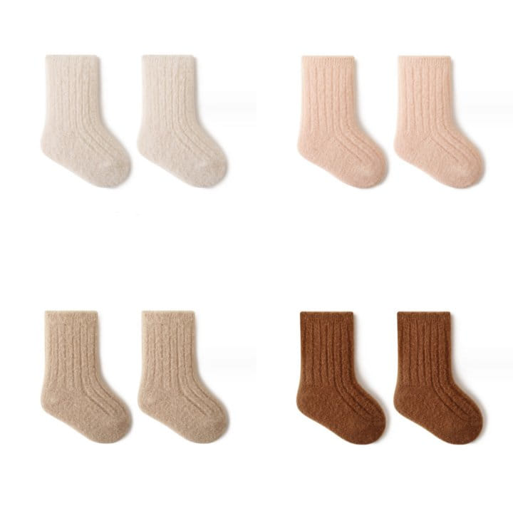 Miso - Korean Baby Fashion - #babywear - Solid Socks