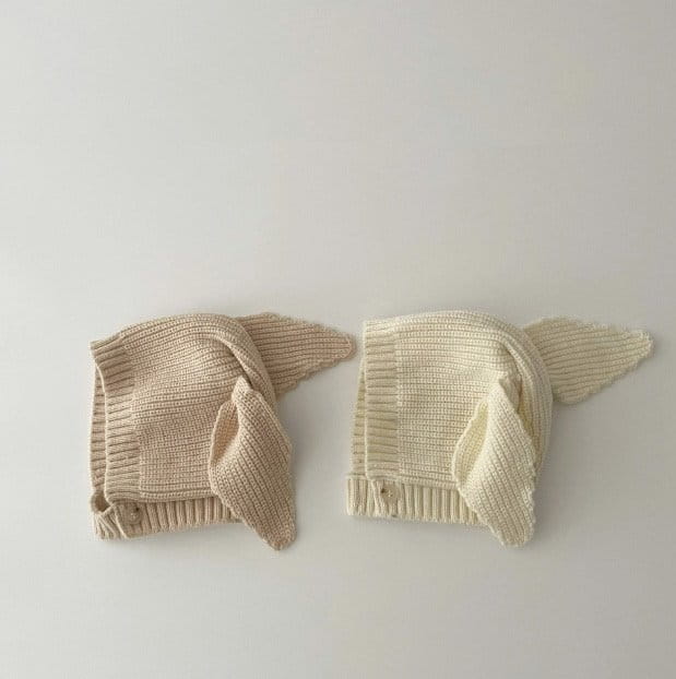 Miso - Korean Baby Fashion - #babywear - Rabbit Knit Bonnet - 4