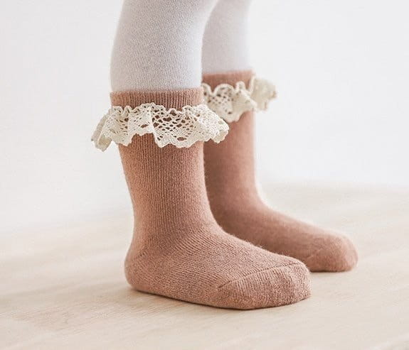 Miso - Korean Baby Fashion - #onlinebabyshop - Ton Lace Socks - 6