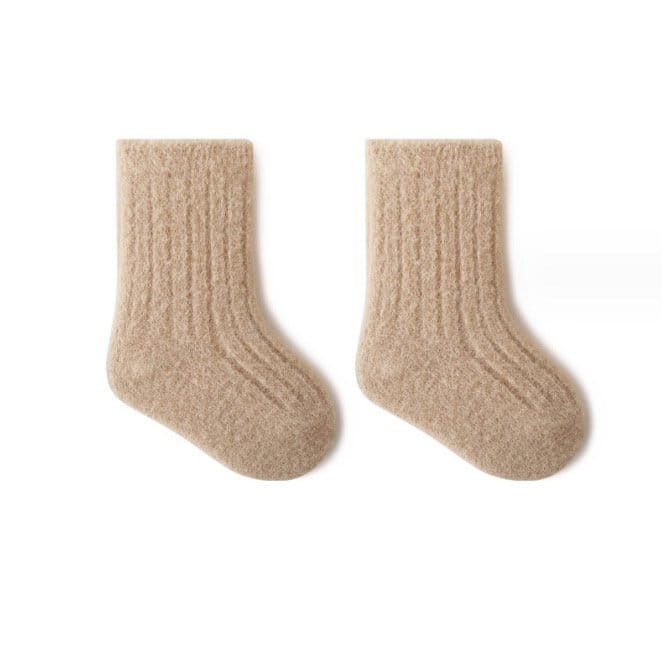 Miso - Korean Baby Fashion - #onlinebabyshop - Solid Socks - 3