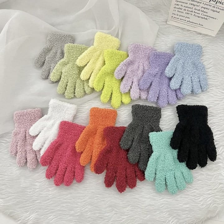 Miso - Korean Children Fashion - #Kfashion4kids - Boddle Finger Gloves - 3