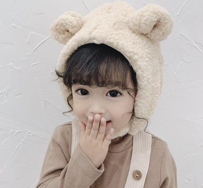 Miso - Korean Children Fashion - #childofig - BEar Hat  - 2