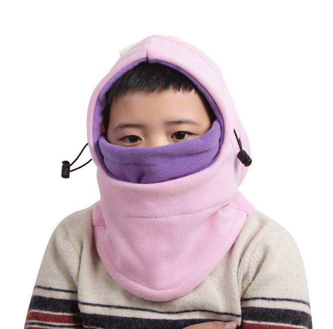 Miso - Korean Children Fashion - #childofig - Fleece Hoody Neck Warmer - 3