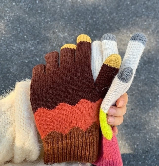 Miso - Korean Children Fashion - #designkidswear - Wave Finger Gloves - 8