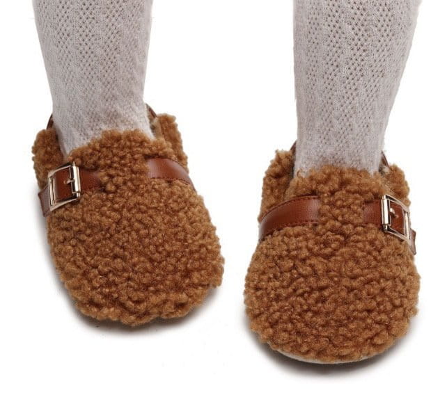 Miso - Korean Children Fashion - #discoveringself - Fluffy Bebe Shoes - 2