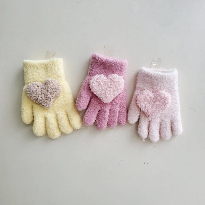 Miso - Korean Children Fashion - #kidsshorts - Heart Finger Gloves