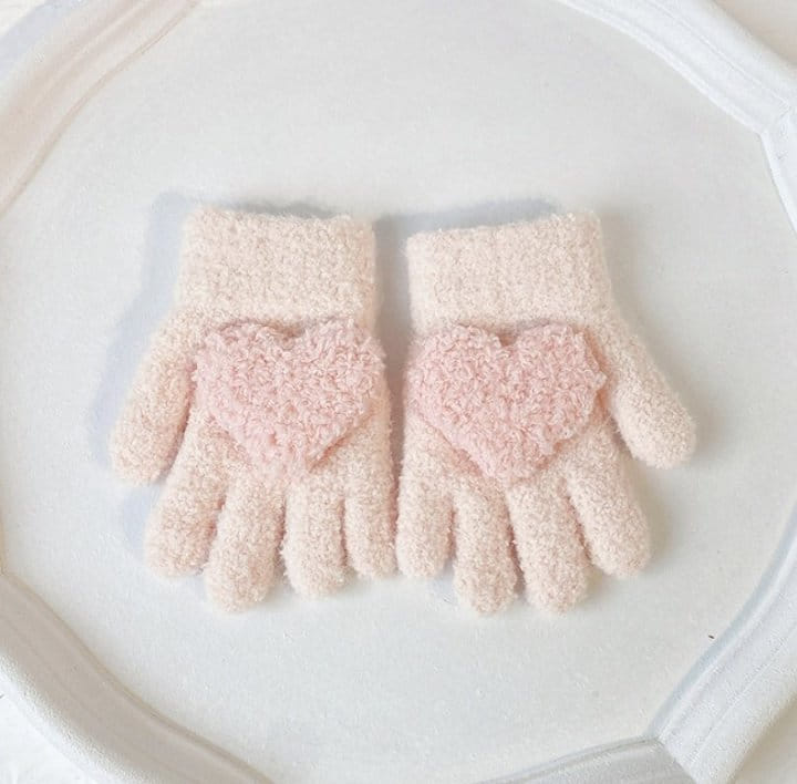 Miso - Korean Children Fashion - #kidsstore - Heart Finger Gloves - 2