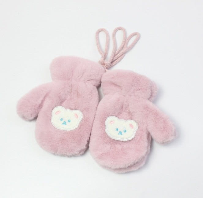 Miso - Korean Children Fashion - #littlefashionista - Bear Gloves - 2