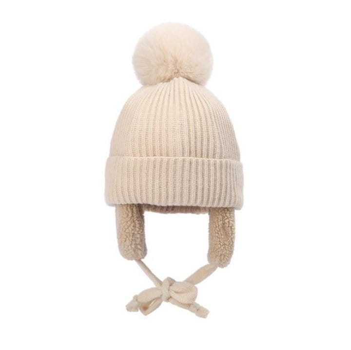 Miso - Korean Children Fashion - #littlefashionista - Bell Ears Beanie  - 4