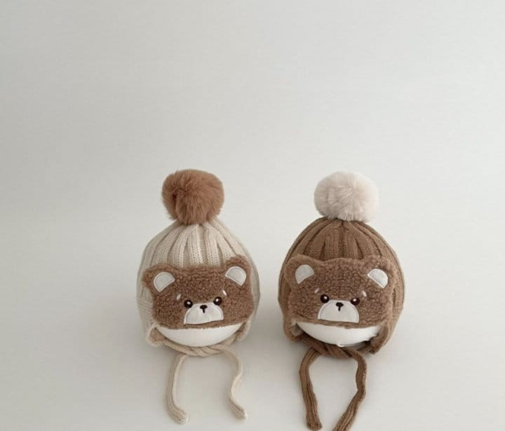 Miso - Korean Children Fashion - #todddlerfashion - Bear Bell Hat - 3