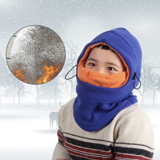 Miso - Korean Children Fashion - #toddlerclothing - Fleece Hoody Neck Warmer