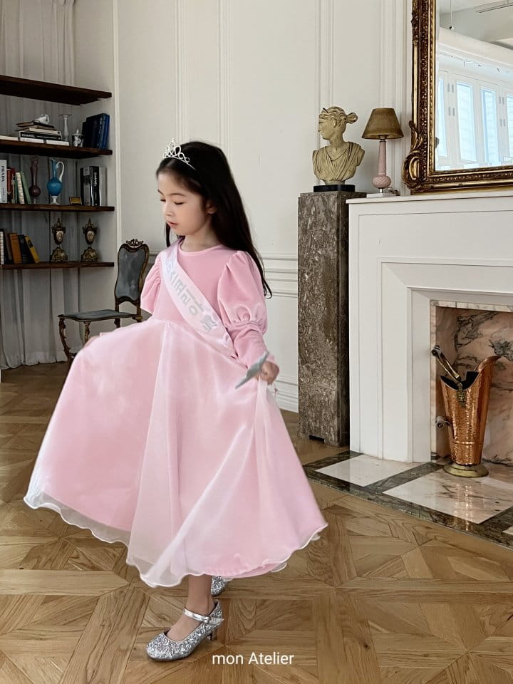 Mon Atelier - Korean Children Fashion - #Kfashion4kids - Bell One-piece - 3