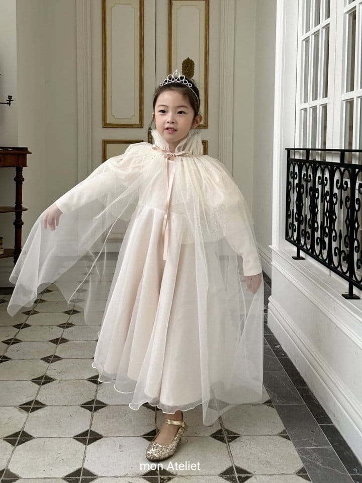 Mon Atelier - Korean Children Fashion - #fashionkids - Dear my princess set One-piece Cape Set