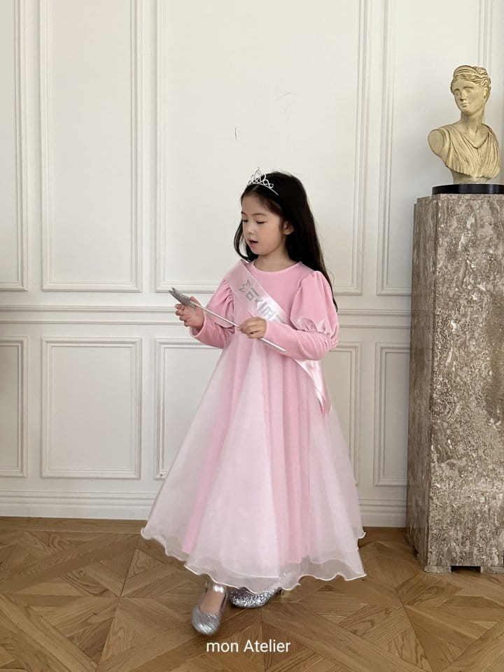 Mon Atelier - Korean Children Fashion - #Kfashion4kids - Bell One-piece - 4