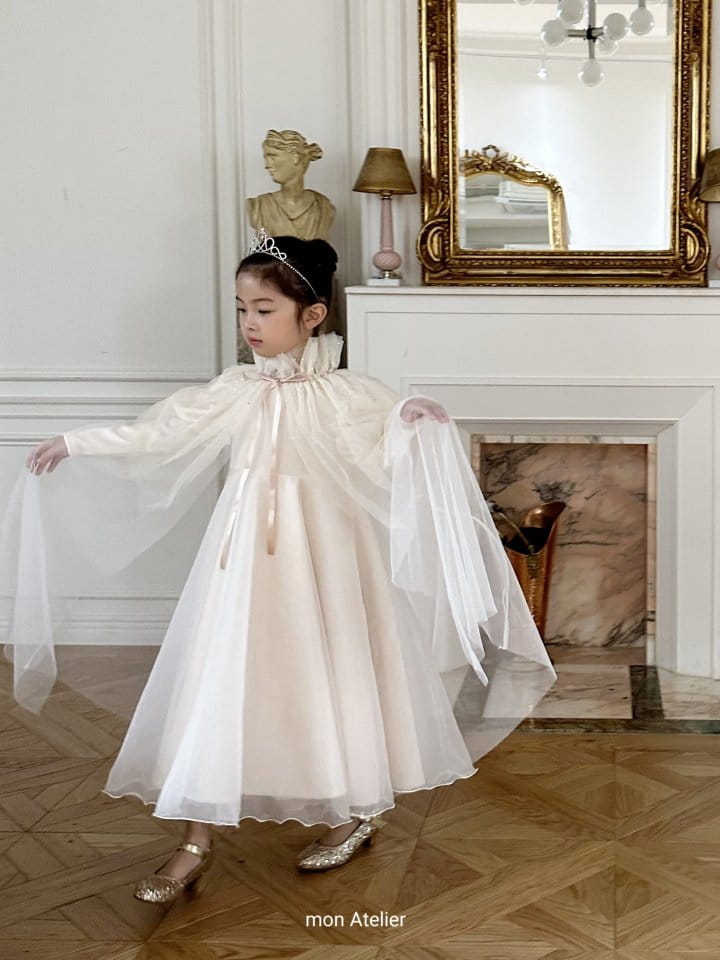 Mon Atelier - Korean Children Fashion - #magicofchildhood - Dear my princess set One-piece Cape Set - 7