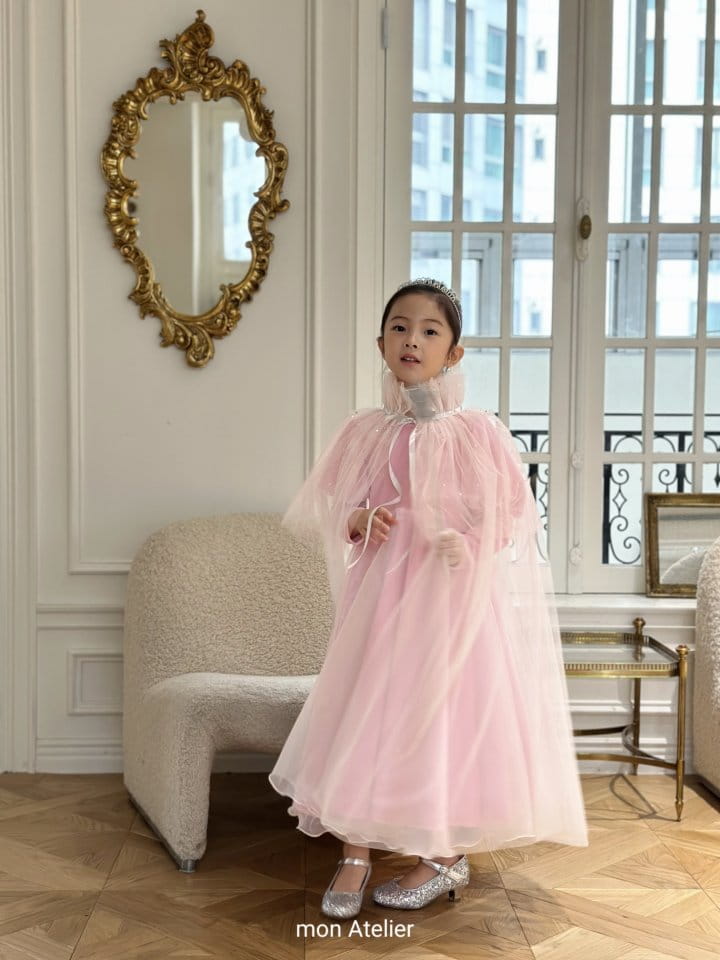 Mon Atelier - Korean Children Fashion - #stylishchildhood - Dear my princess set One-piece Cape Set - 12