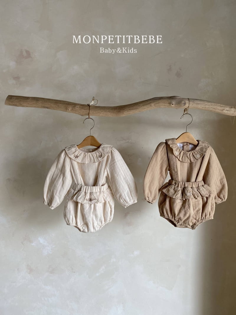 Mon Petit Bebe - Korean Baby Fashion - #babylifestyle - Bella Embrodiery Blouse - 12