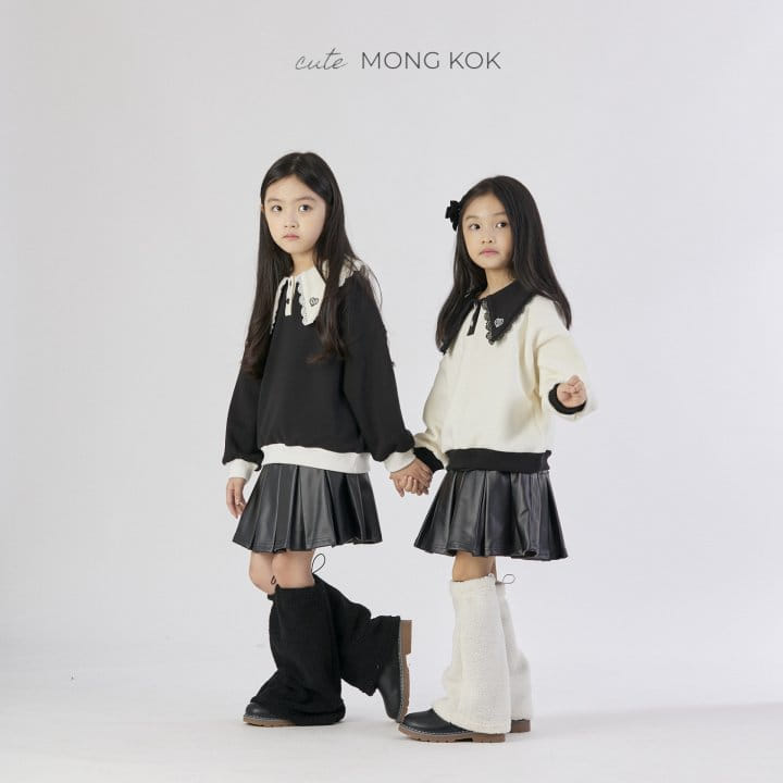 Mong Kok - Korean Children Fashion - #childrensboutique - Less Collar Tee - 9