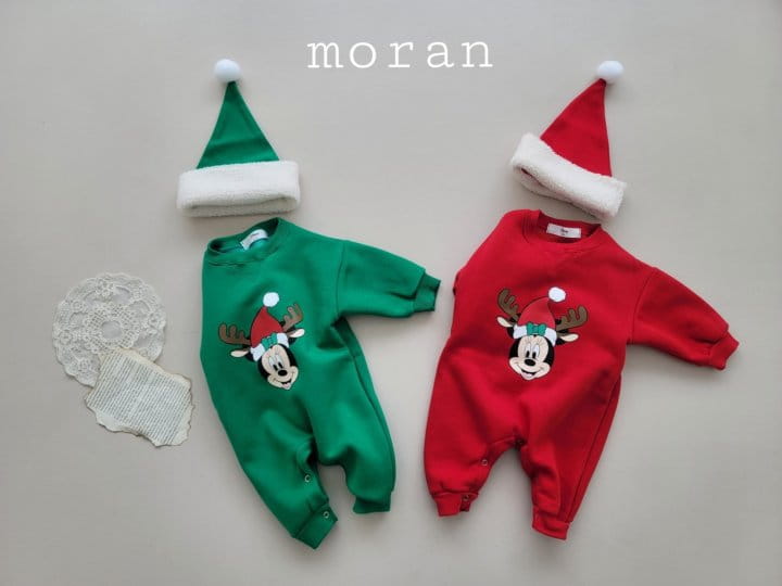 Moran - Korean Baby Fashion - #babyoutfit - Rudolf Mini Bodysuit with Hat - 4