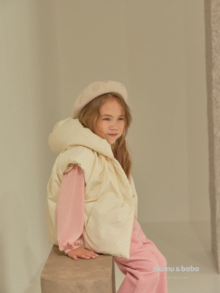 Mumunbaba - Korean Children Fashion - #childofig - Duck Hoody Vest - 4