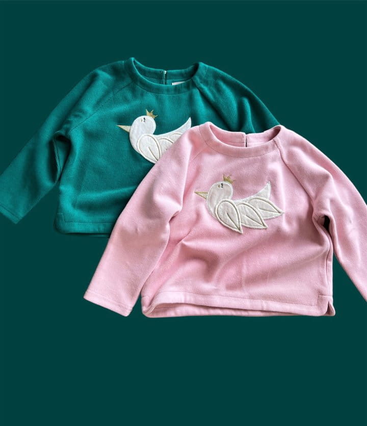 Mumunbaba - Korean Children Fashion - #designkidswear - Love Bird Tee - 12