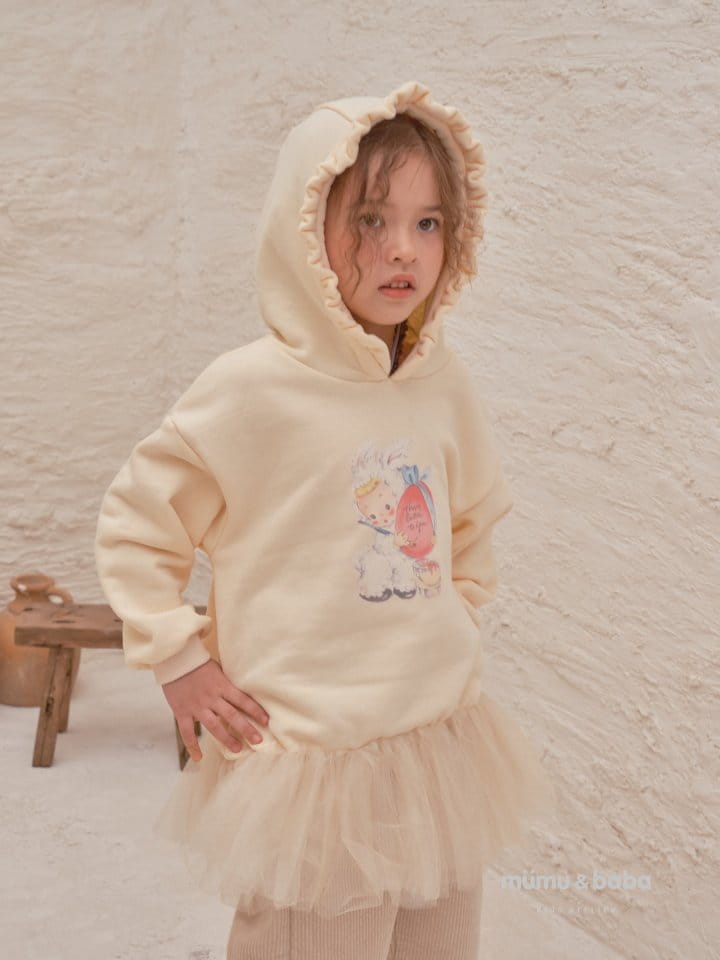 Mumunbaba - Korean Children Fashion - #littlefashionista - Hoody Mesh Tee - 4