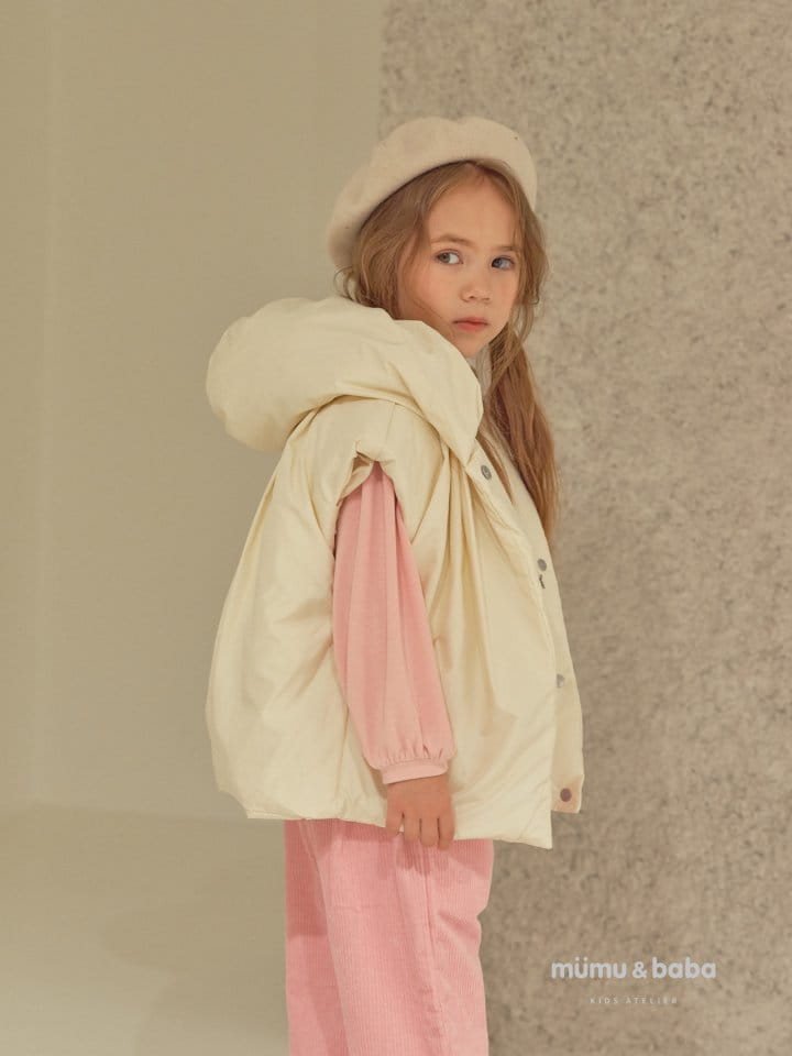 Mumunbaba - Korean Children Fashion - #minifashionista - Duck Hoody Vest