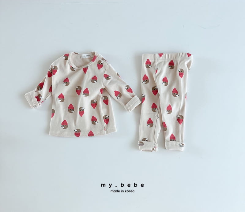 My Bebe - Korean Children Fashion - #childofig - Bear Pajama Set - 6