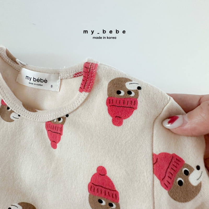 My Bebe - Korean Children Fashion - #designkidswear - Bear Pajama Set - 8