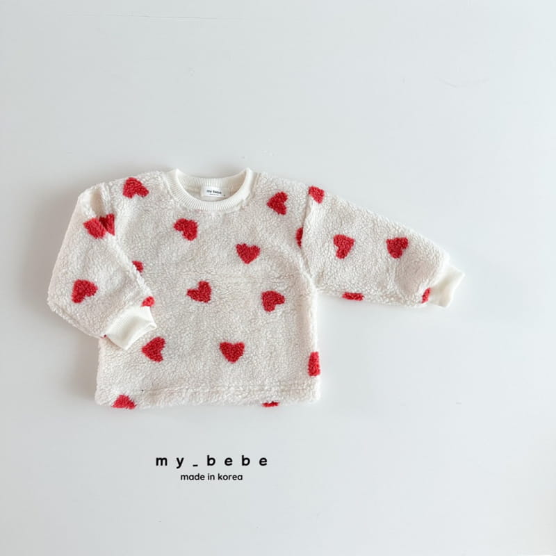 My Bebe - Korean Children Fashion - #kidsshorts - Mongle Sweatshirt - 5